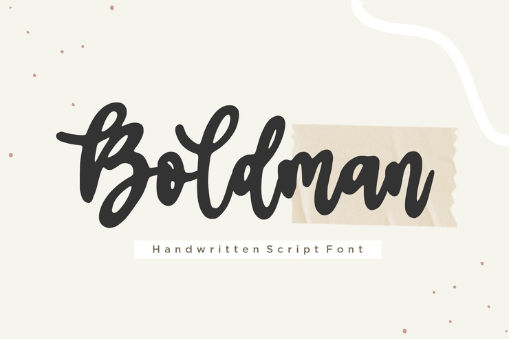 Boldman字体 1