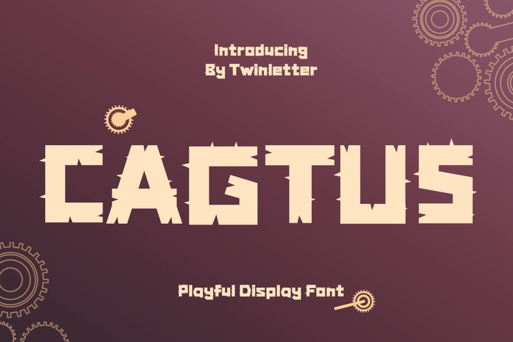 Cagtus字体 3