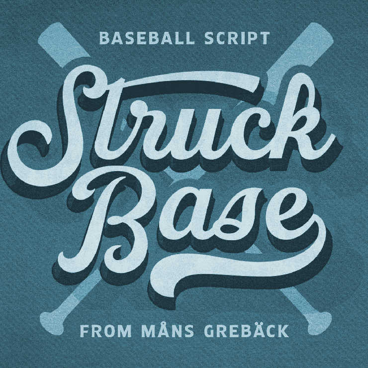 Struck Base字体 1