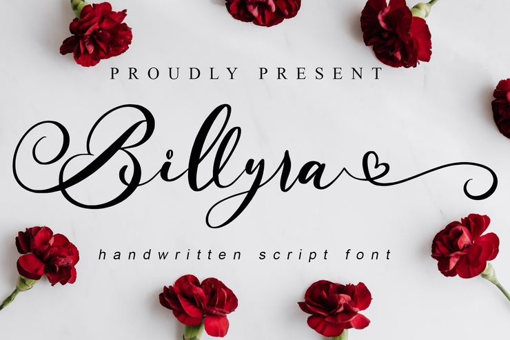 Billyra字体 3
