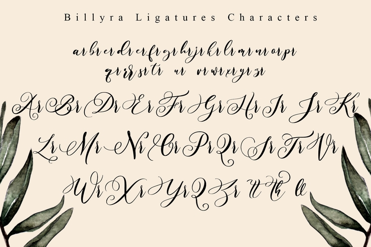 Billyra字体 6