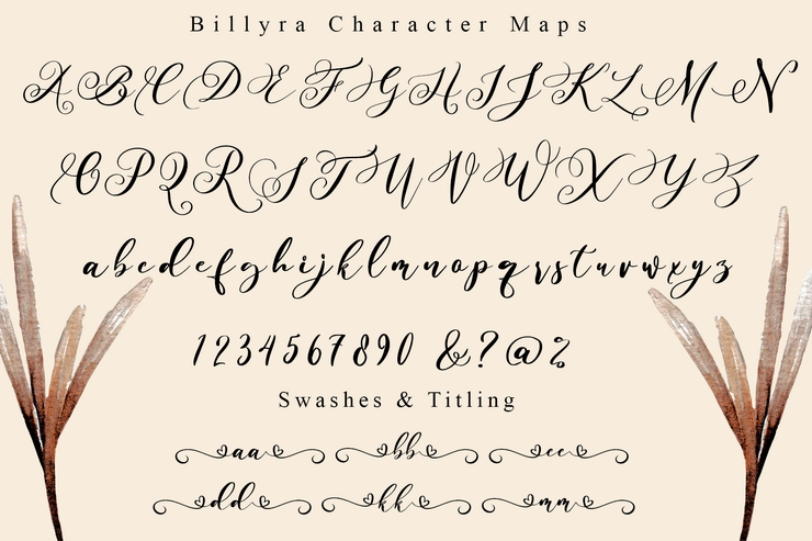 Billyra字体 10