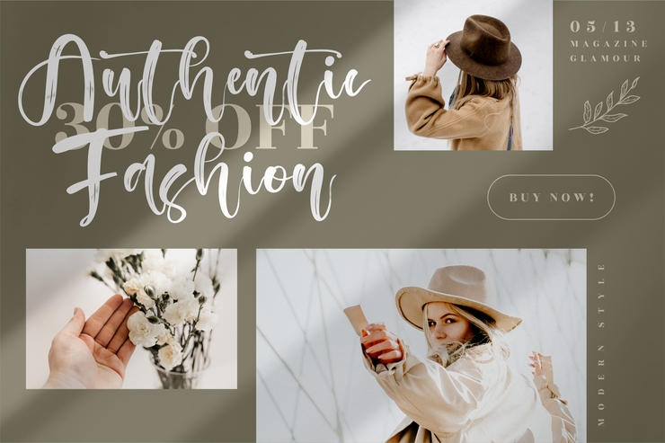 Australia Beauty字体 7