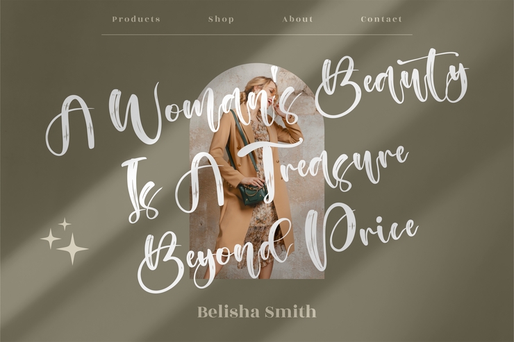 Australia Beauty字体 10