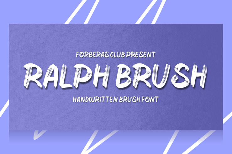 Ralph Brushes字体 6