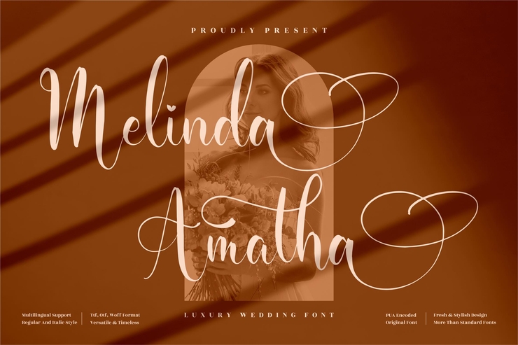 Melinda Amatha字体 3