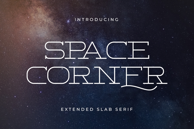 Space Corner字体 10
