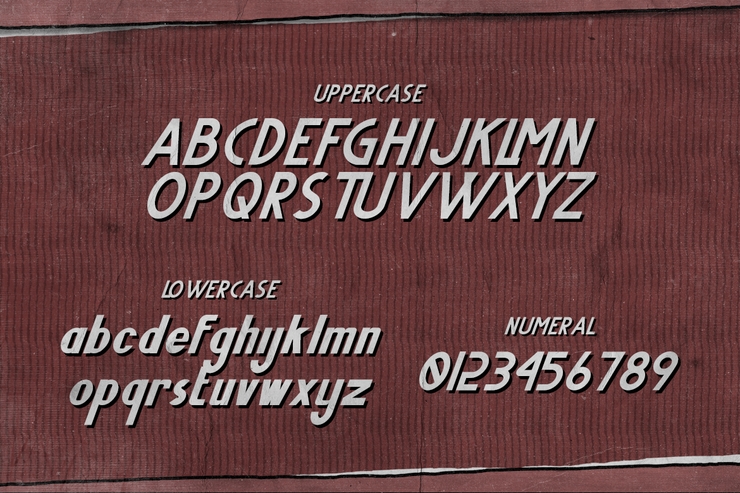 Shutter Speed Trial字体 1