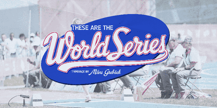 World Series字体 3
