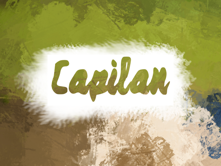 c Capilan字体 1