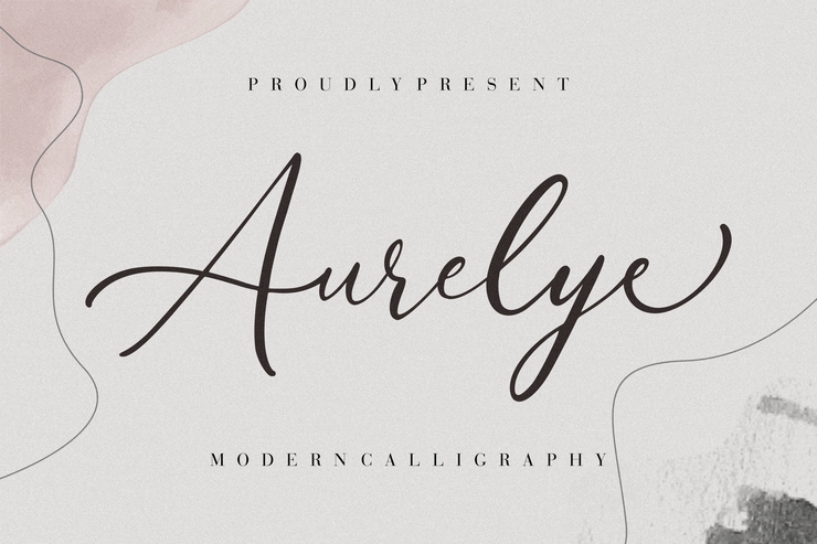 Aurelye字体 5