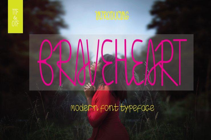 Braveheart字体 1