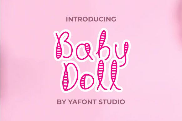 Baby doll字体 1