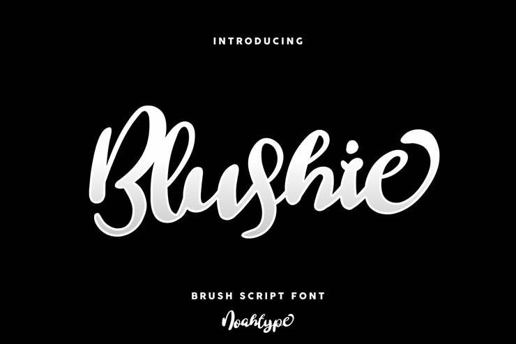 Blushie字体 1