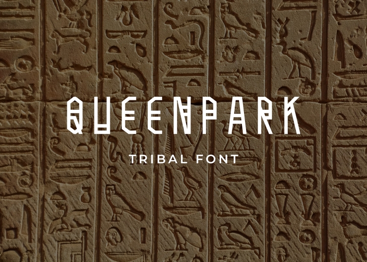 Queen Park字体 9