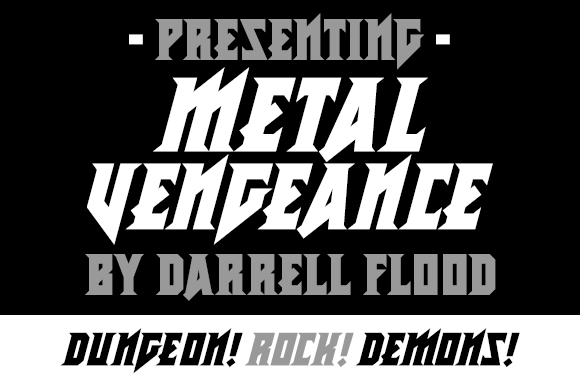 Metal Vengeance字体 2