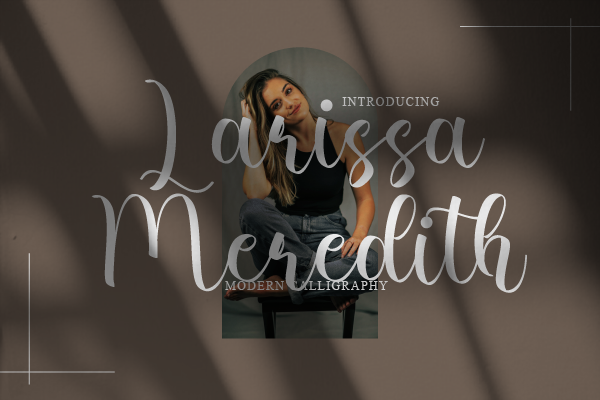 Larissa Meredith字体 2