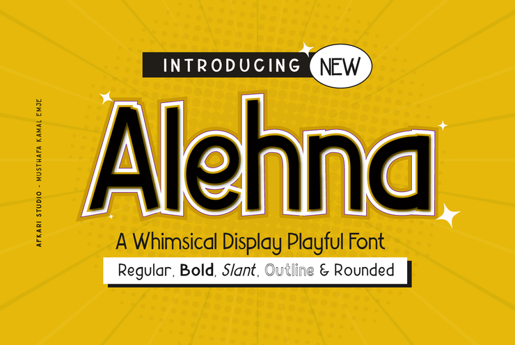 Alehna字体 5