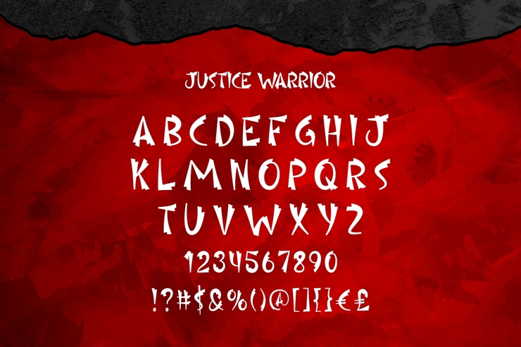 Justice Warrior字体 3