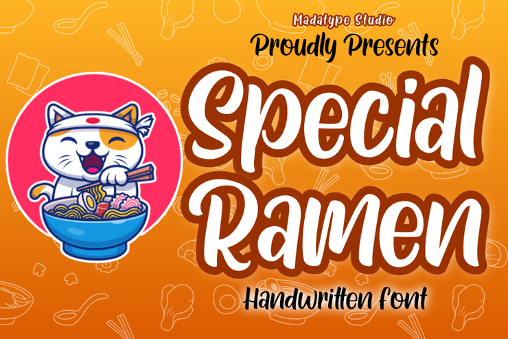 Special Ramen字体 1