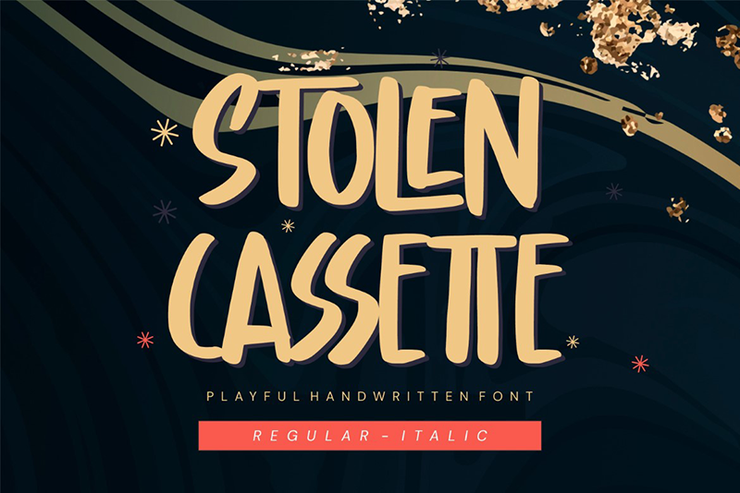 Stolen Cassette字体 1