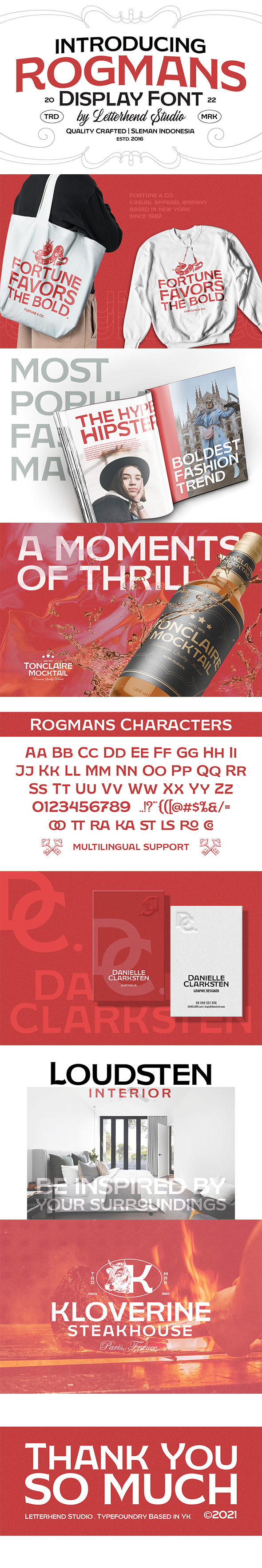 Rogmans字体 2