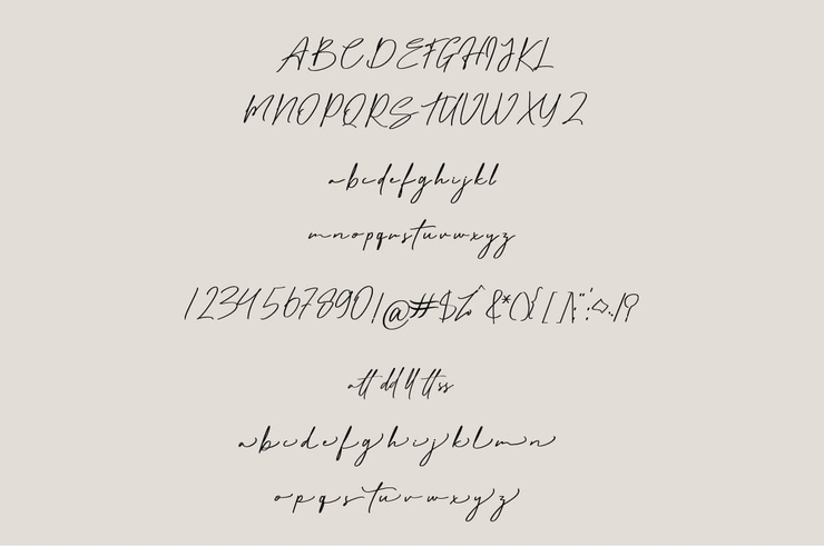 Matt Rostine字体 2