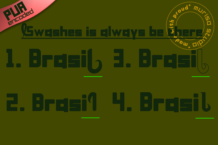 Murisa Alexandra字体 5