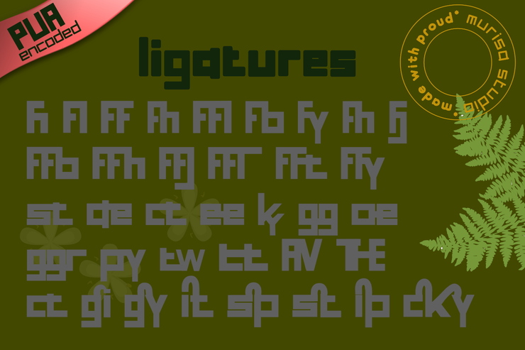 Murisa Alexandra字体 6