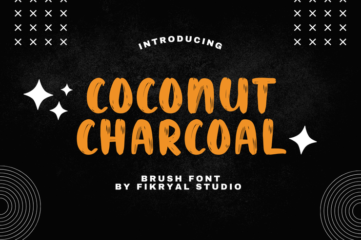 Coconut Charcoal字体 6