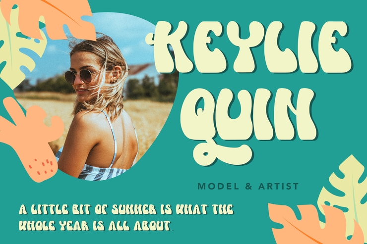 Tropical Vibe字体 8