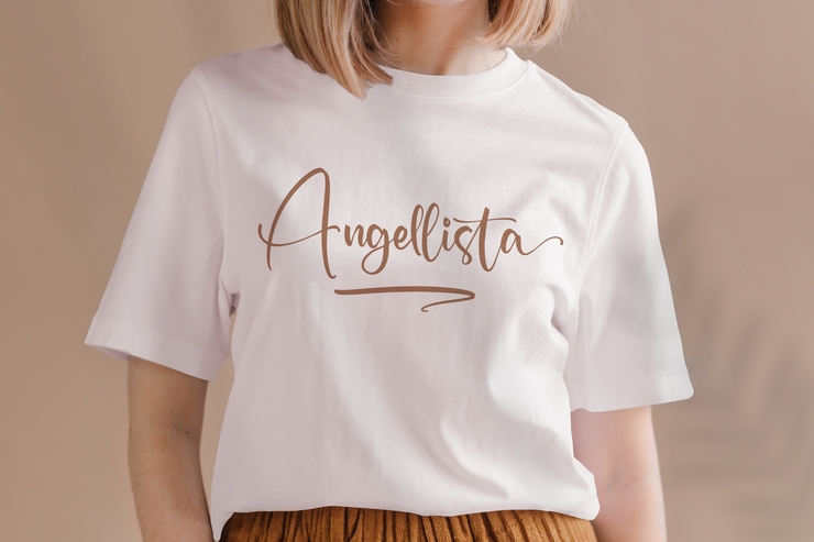Angellista字体 3