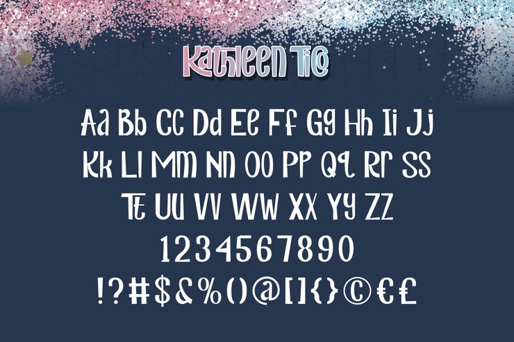 Kathleen Tico字体 1