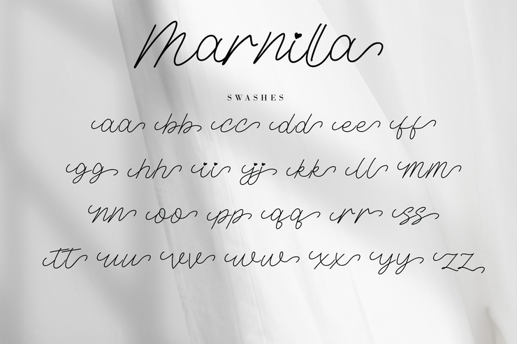 Marnilla Signature字体 6