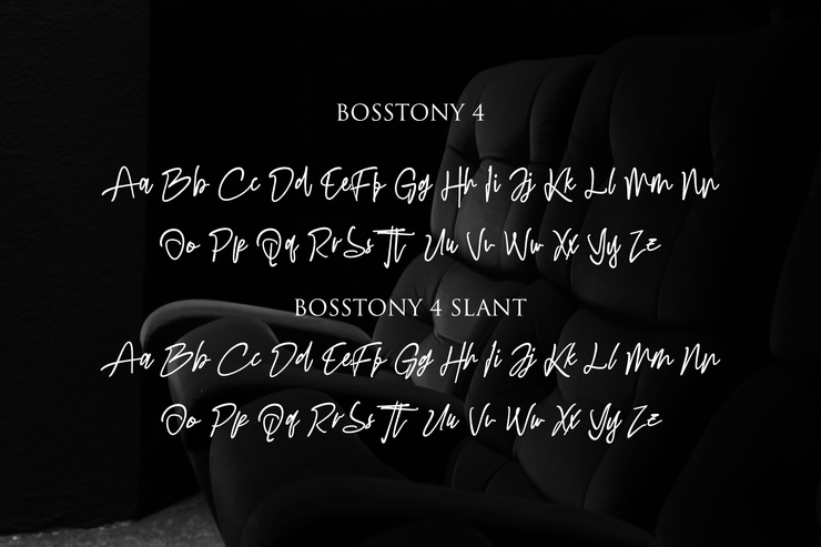 Bosstony 4字体 1