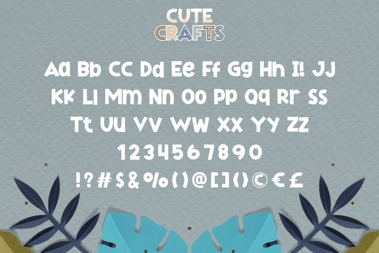 Cute Crafts字体 4