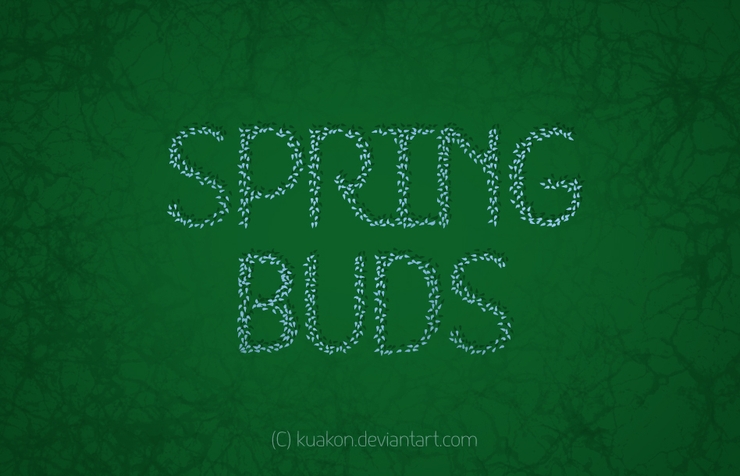 HKH Spring Buds字体 1