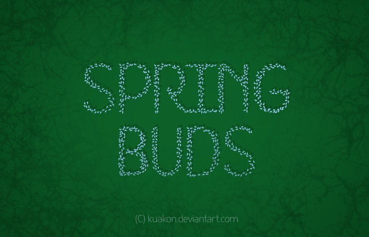 HKH Spring Buds字体 2