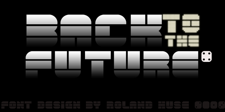 back to the future 4字体 1