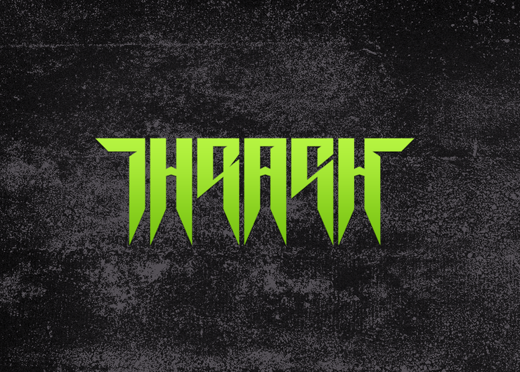 Thrash it字体 1