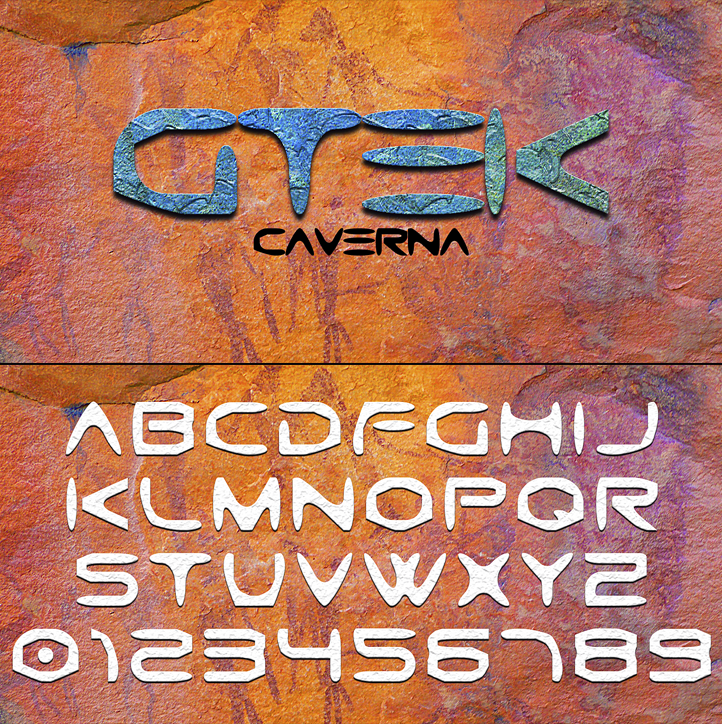 Gtek Caverna字体 1