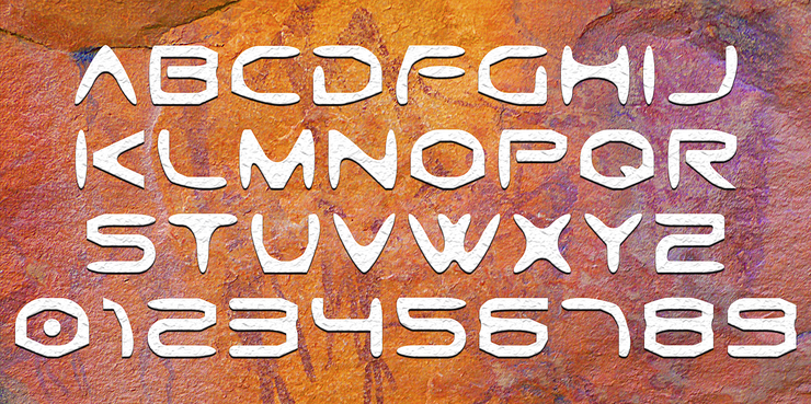 Gtek Caverna字体 2