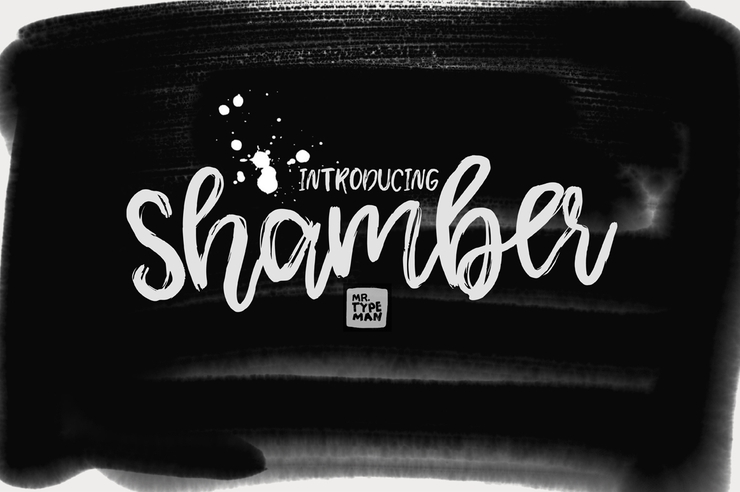 Shamber字体 4