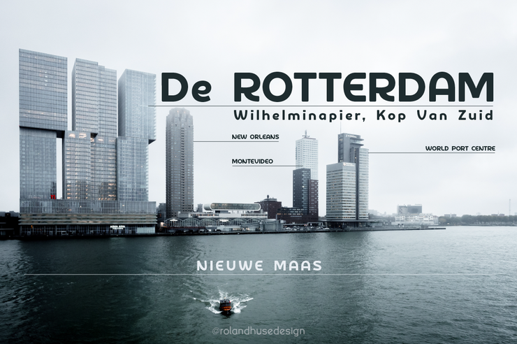 De Rotterdam Demo字体 1