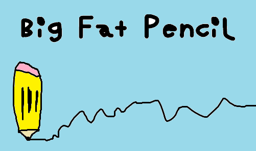 Big Fat Pencil字体 1