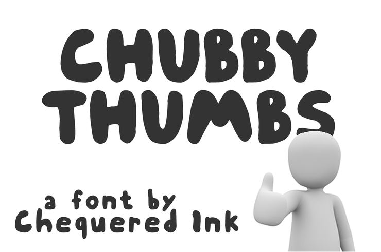 Chubby Thumbs字体 1
