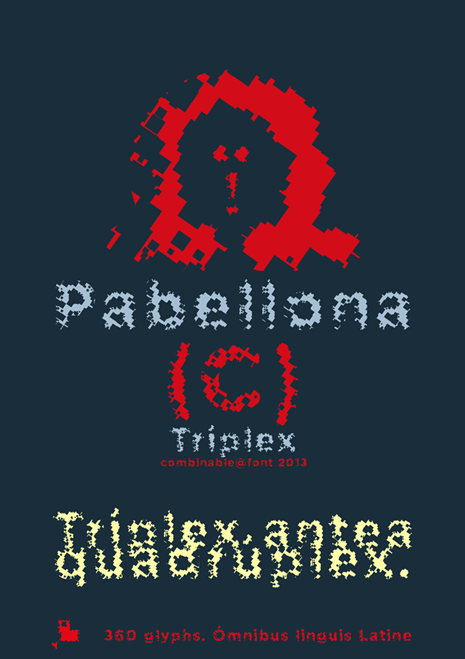 Pabellona (C) Tríplex字体 2