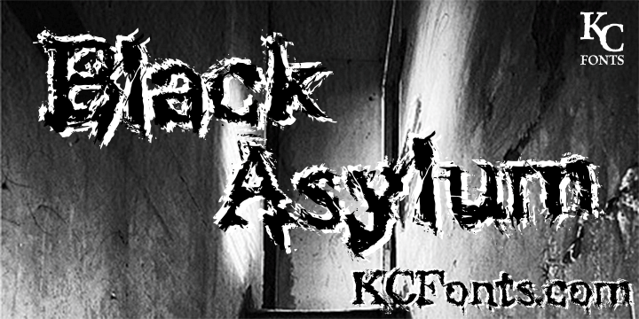 Black Asylum字体 1