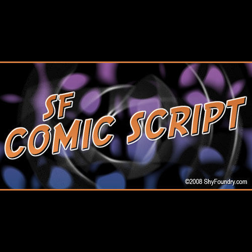 SF Comic Script字体 1