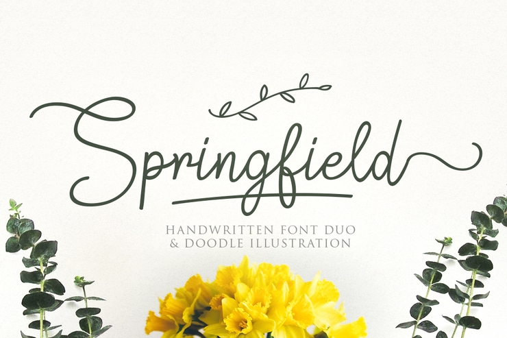 Springfield字体 1